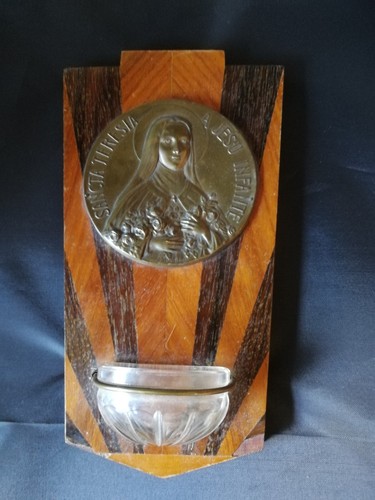 Vintage catholic holy water - vintage,