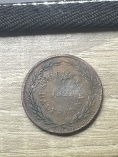 St Helena, Halfpenny 1821