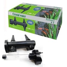 Jebao 11w CW UV UVC Ultra Violet Light Clarifier Water Steriliser £44.26 Each UK