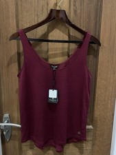 BNWT Cherry-Red Pure Linen