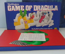 Game of Dracula Board Game Waddington's 1977 Vintage Complete Set 100% & Mask