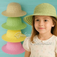 Kids EASTER BONNET Boys Girls Summer Hat Art Craft School Parade Decorate yours