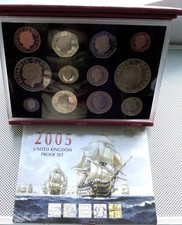 2005 Royal Mint 12 coin DELUXE
