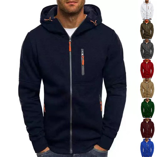 Men casual zipper - men's,