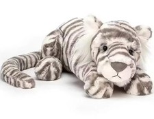 28CM Jellycat Sacha Snow Tiger