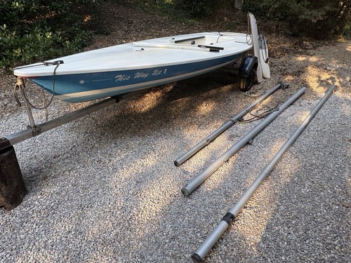 Laser sailing dingy with - dingy,