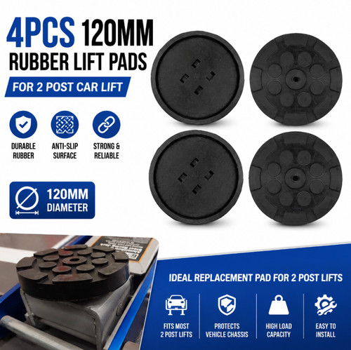 4pcs 120mm replacement rubber - 4pcs,
