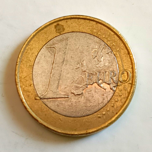 Euro bimetallic coin - €1,