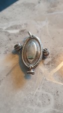 Hallmarked Silver Baby Rattle Hallmarked To The Front See Description