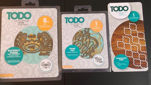 Todo die cutting stencils - todo,