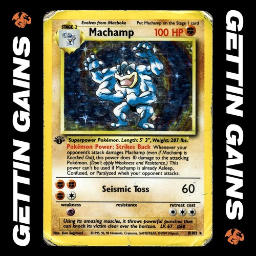 Machamp 102 1st edition - machamp, 8/102
