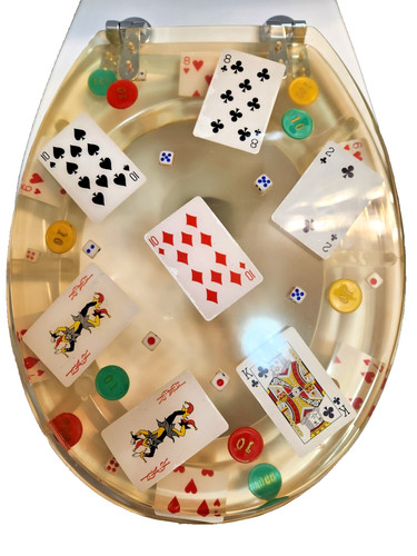 Polyresin toilet seat - toilet,