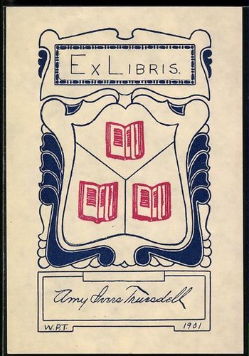 Exlibris amy irene - amy, tuesdell