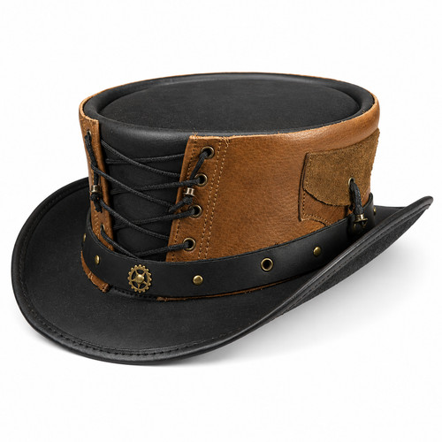 Handcrafted leather steampunk - handcrafted,
