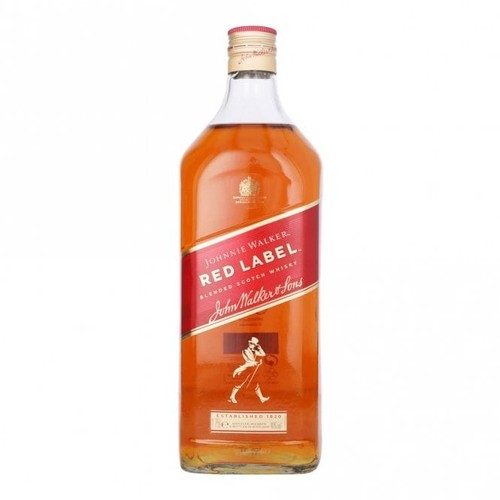 Johnnie walker red label - red,