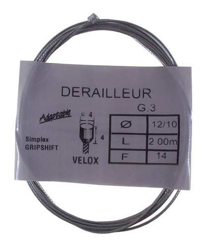 Bike gear inner - cable, velox