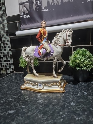 Capodimonte porcelain statue - capodimonte,