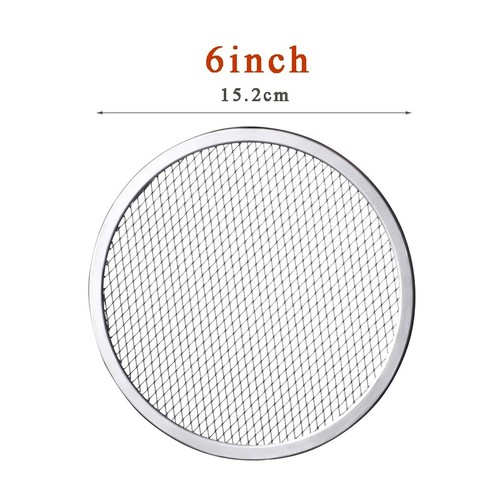 Round aluminium pizza - aluminium,