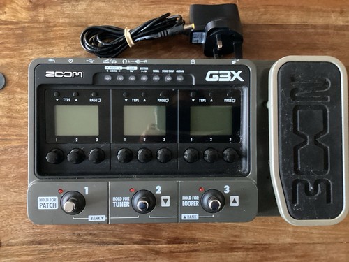 Zoom g3x multi effects - g3x, with