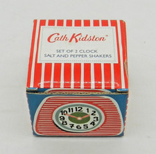 Cath Kidston Set of 2 Clock Salt & Pepper Shakers in box