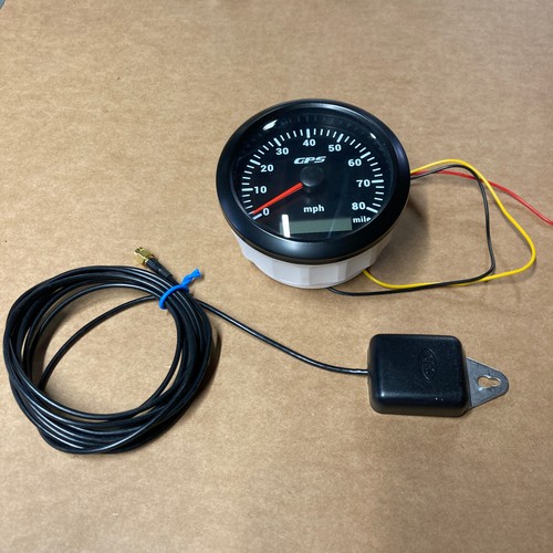 80mph gps speedometer gauge - 80mph,