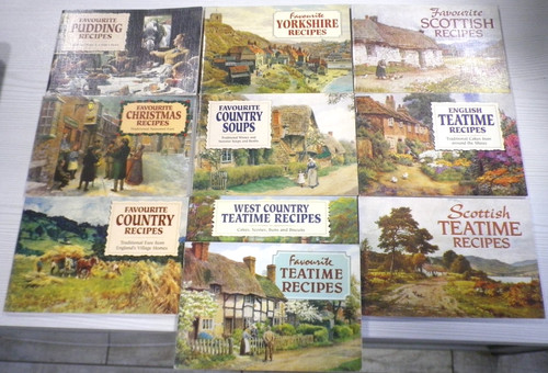 Favourite recipes books - 10,