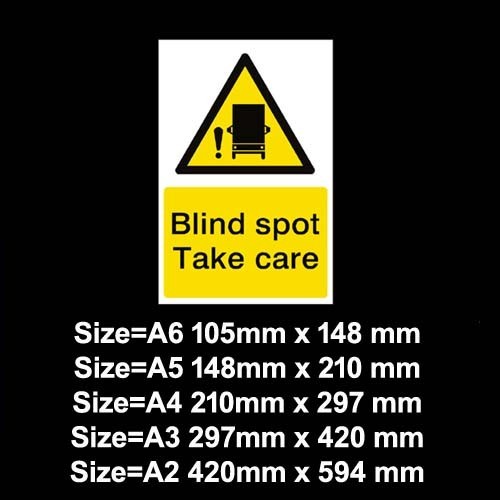 Blind spot take - blind, sign
