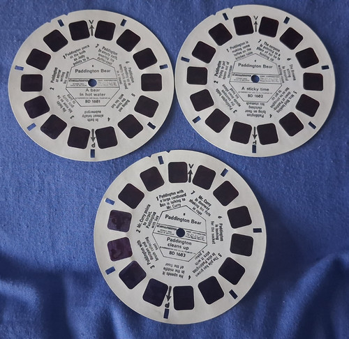 Vintage view master reels - view,