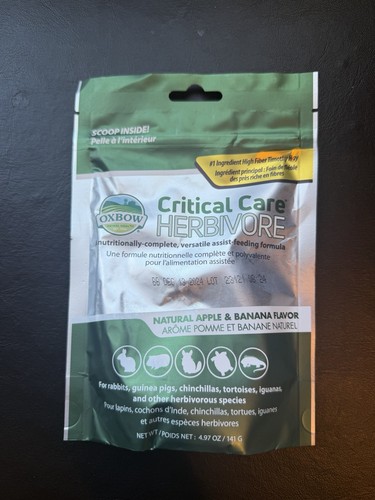 Oxbow critical care herbivore - care,