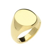 18ct Yellow Gold Gents Signet