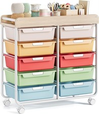 Rolling storage trolley cart - storage,