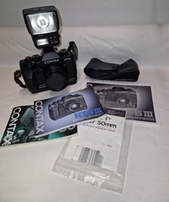 Contax RTS III SLR Camera, Planar T Lens & TLA 30 Flash #633