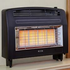 Flavel Strata Gas Fire Black 7 Year Warrany Radiant Gas Fire 5.2KW