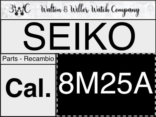 Nos seiko cal - [, 8m25a
