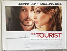 Cinema Poster: TOURIST, THE 2010 (Quad) Johnny Depp Angelina Jolie