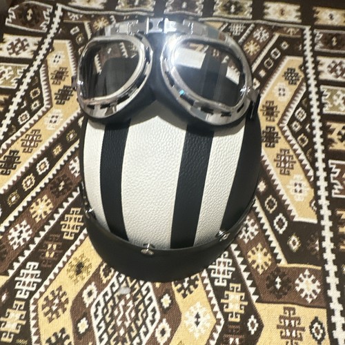 Motorcycle half helmet - motorcycle, (176)