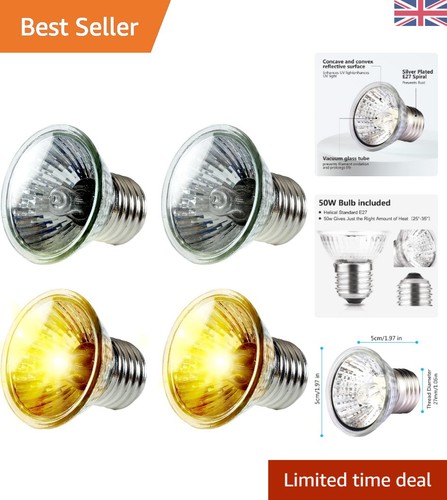 50w reptile heat lamp - 50w,