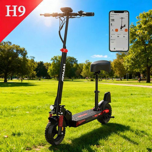 Folding electric scooter - folding,