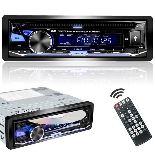Single din car radio audio - single, 1