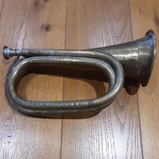 Brass Army type bugle 