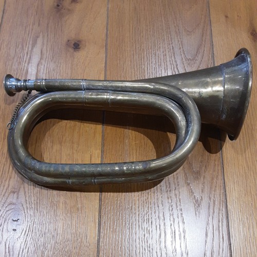 Brass army type bugle - bugle,