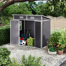 6x4 FT Large Plastic Shed