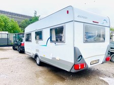 2003 Hymer Nova 4-Berth Caravan – Serviced, Awning, Mover, Solar, Ready to Go