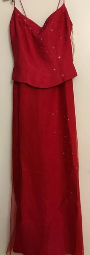Red dave johnny embellished - red,