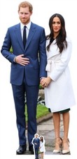 Prince Harry & Meghan Markle Lifesize and Mini Cardboard Cutout Standup wedding