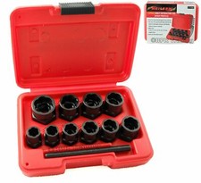 11PC Socket Set Locking Wheel