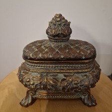 Jewellery Trinket Box  Old