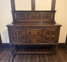 Antique Dark Oak Sideboard