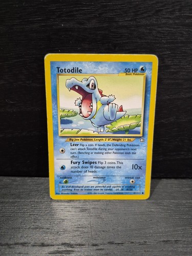 Pokémon tcg totodile neo - totodile,
