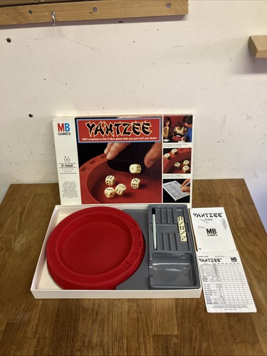 Games vintage 1976 yahtzee - mb,